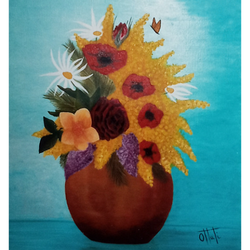 derecupetdart-peinture-bouquet-mimosas