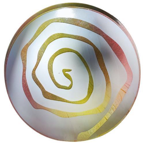 Grande coupelle verre pastel