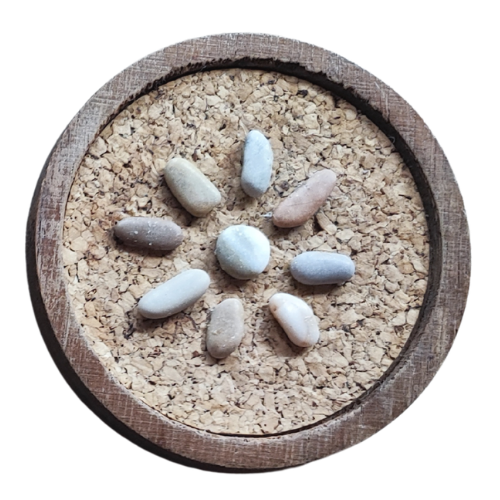 Sous-verre fleur