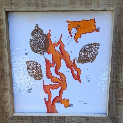 Tableau univers végétal et marin 7