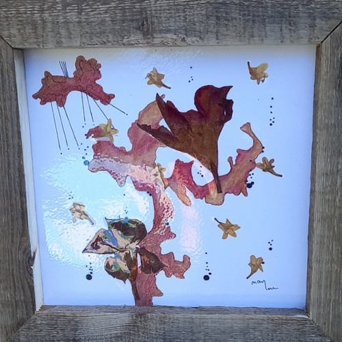 Tableau univers végétal et marin 9